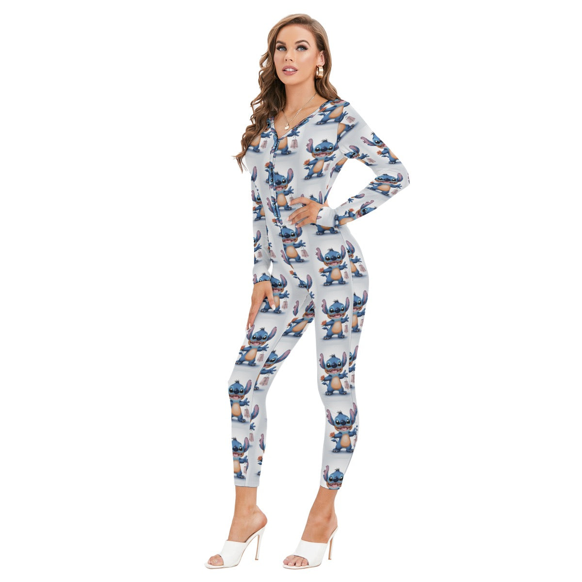 Stitch Take Me Shopping Jumpsuit