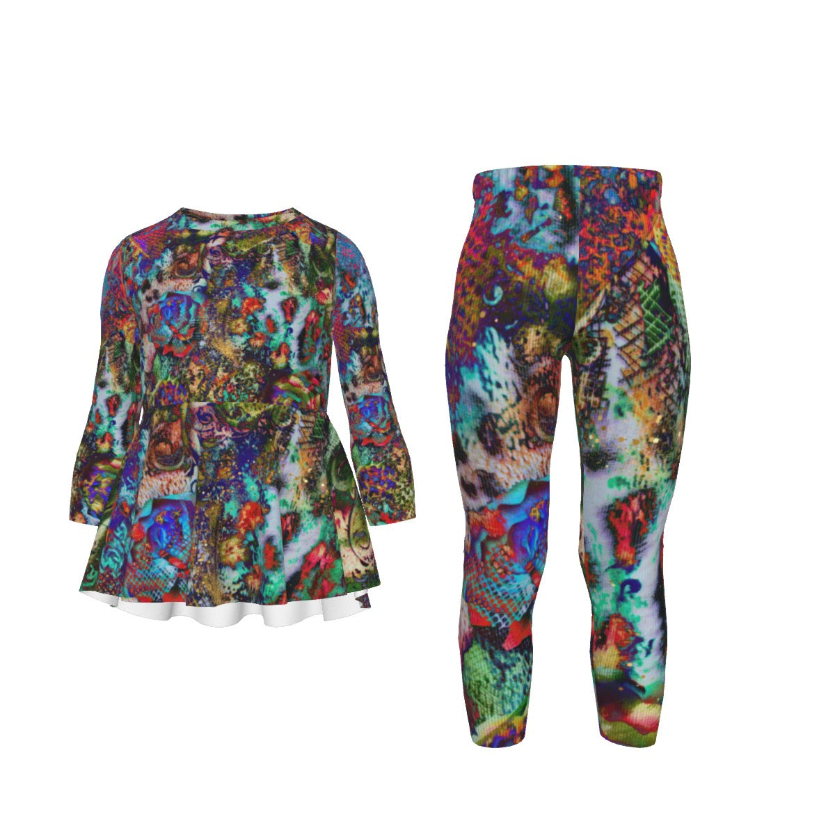 All-Over Print Kid's Casual Suit