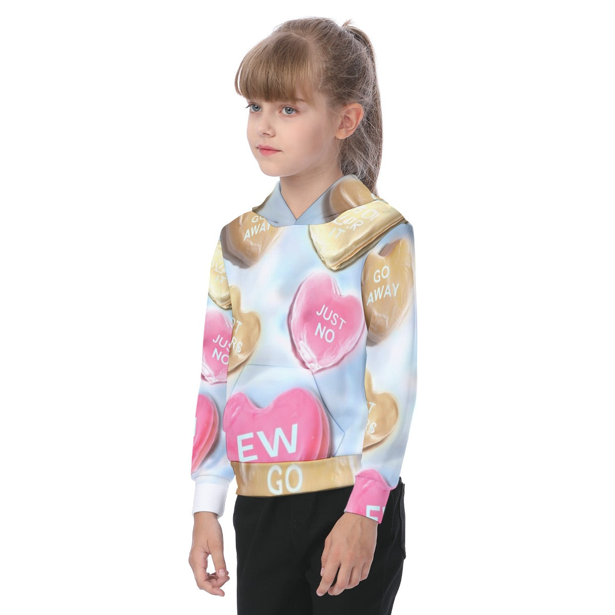All-Over Print Oversized Kid's Hoodie