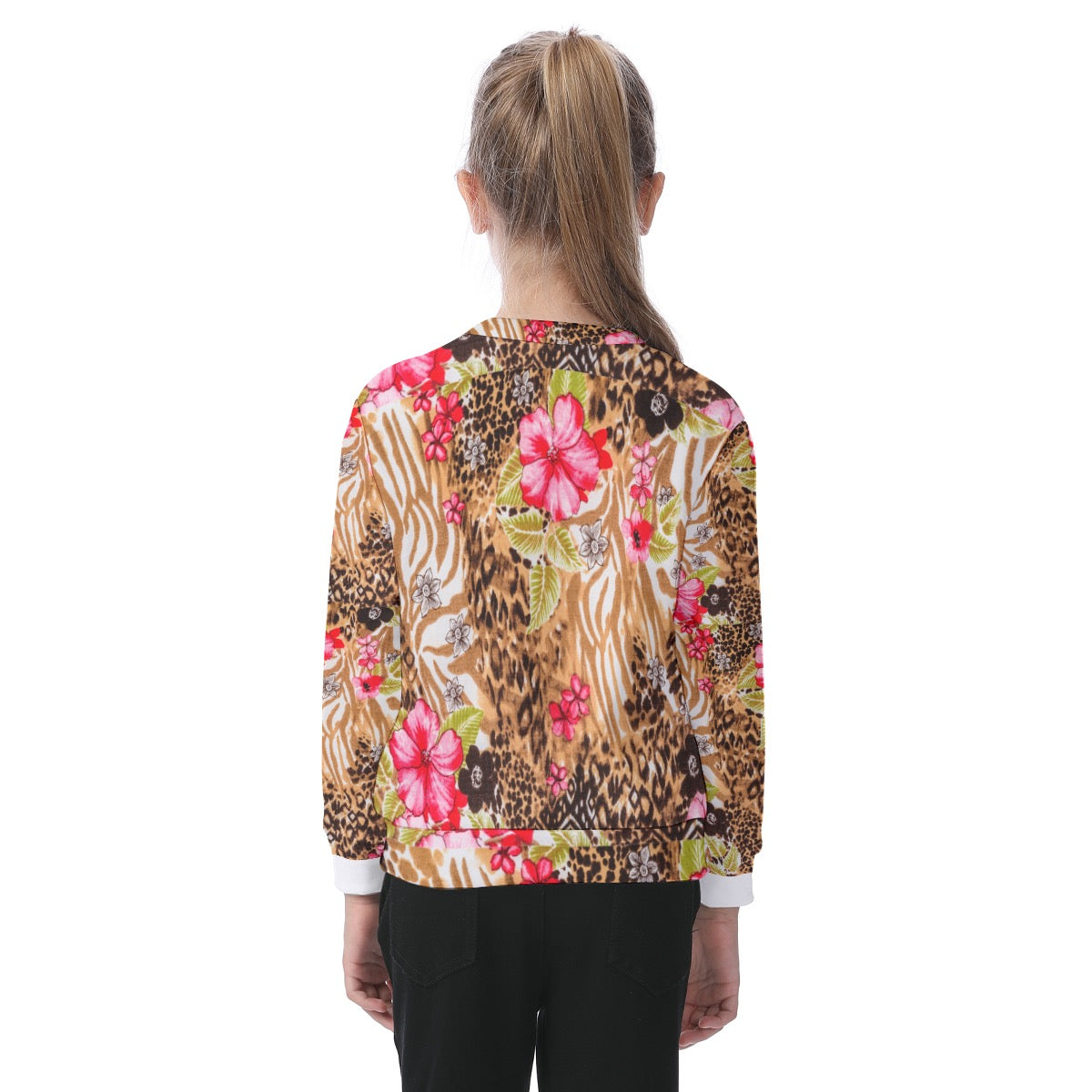 All-Over Print Kid's Heavy Fleece Sweatshirt