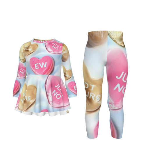 Little Mrs. Pink Casual Suit