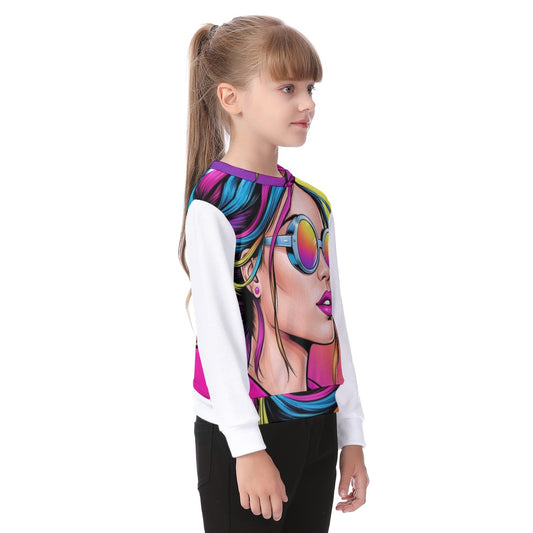 All-Over Print Kid's Sweater