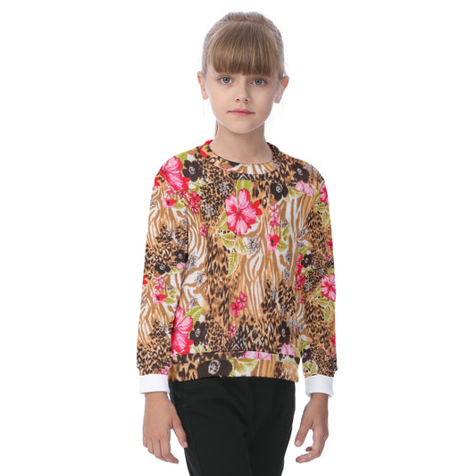 All-Over Print Kid's Heavy Fleece Sweatshirt