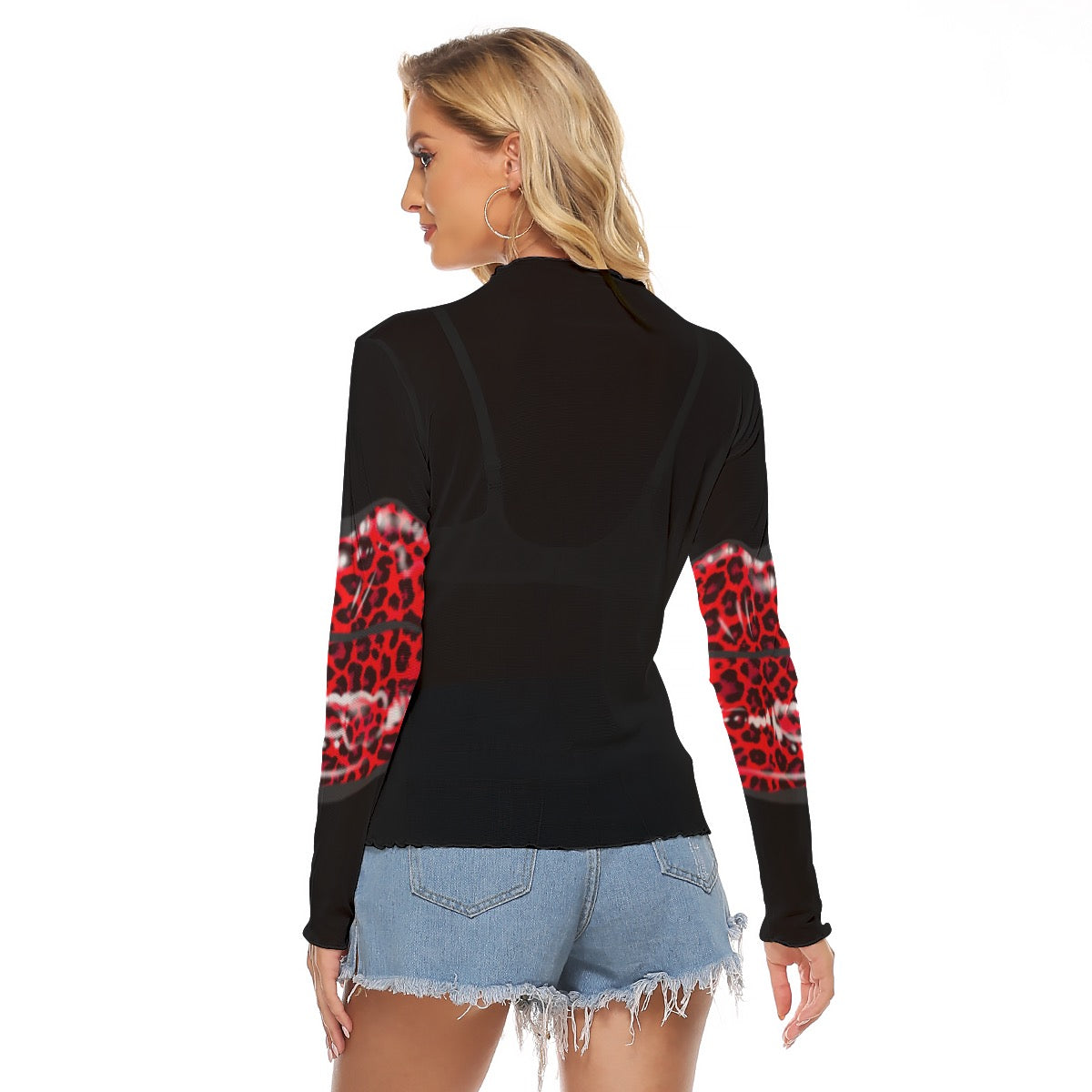 Fiercely Stylish: Turn Heads with Bold Red Leopard Prints!