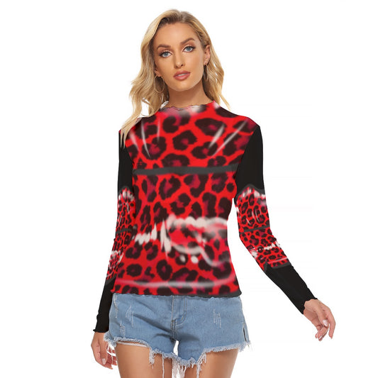 Fiercely Stylish: Turn Heads with Bold Red Leopard Prints!