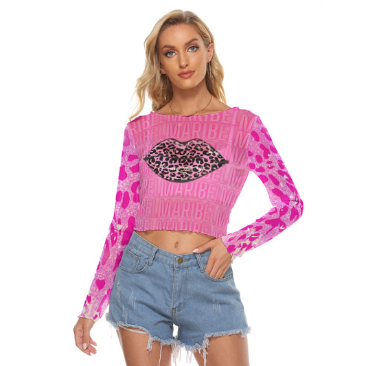 Maribell Inspired Mesh Long Sleeves T-shirt