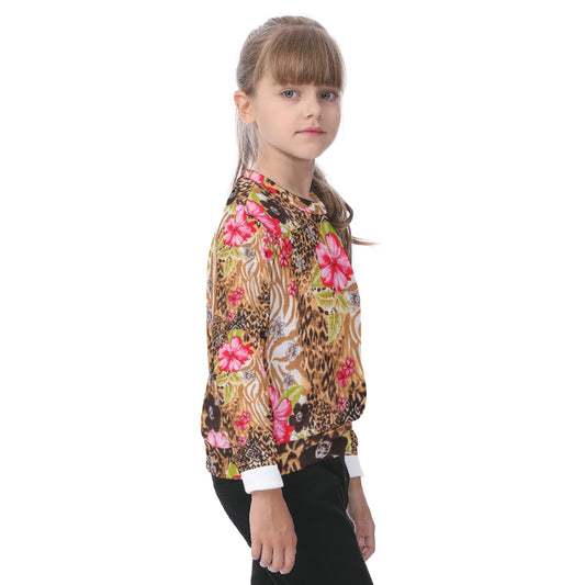 All-Over Print Kid's Heavy Fleece Sweatshirt