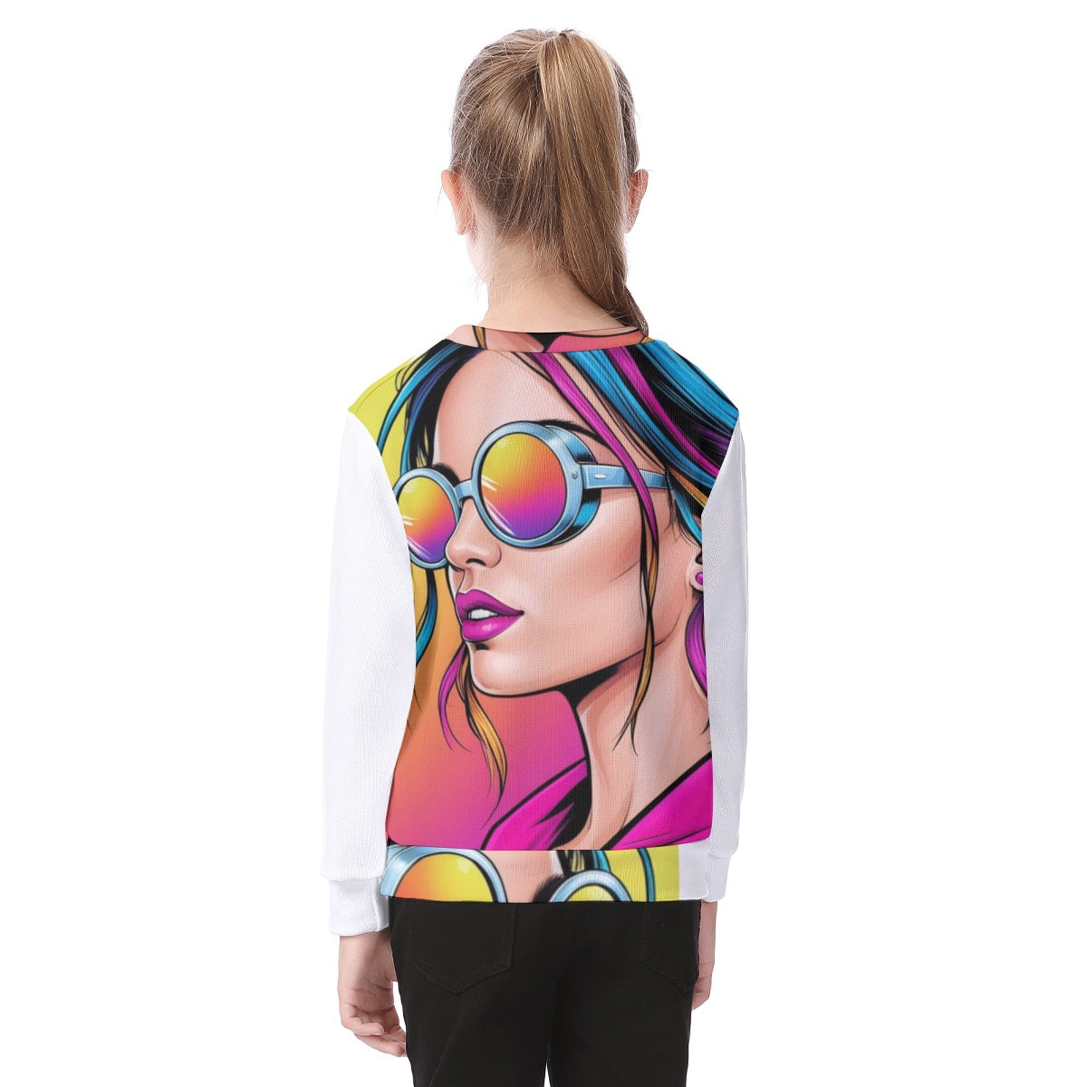 All-Over Print Kid's Sweater