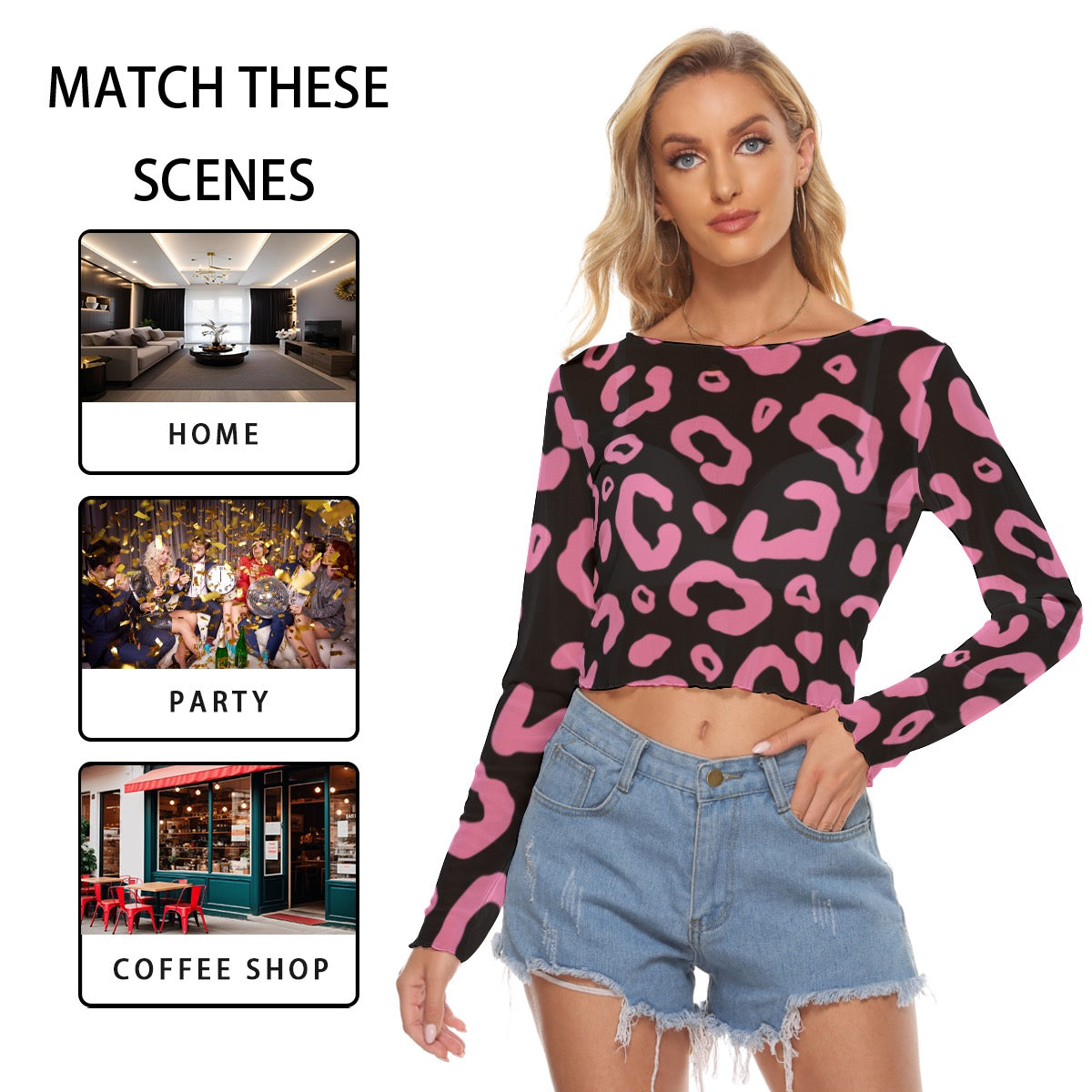 Bold. Chic. Unstoppable: Pink & Black Power in Every Thread!